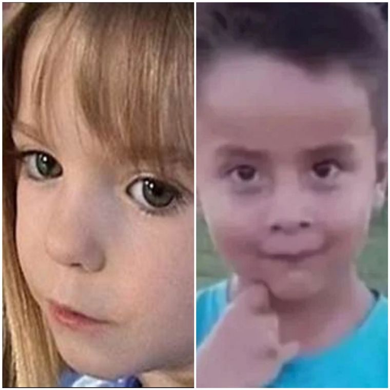 Madeleine McCann y Loan Peña. Foto: Archivo MDZ