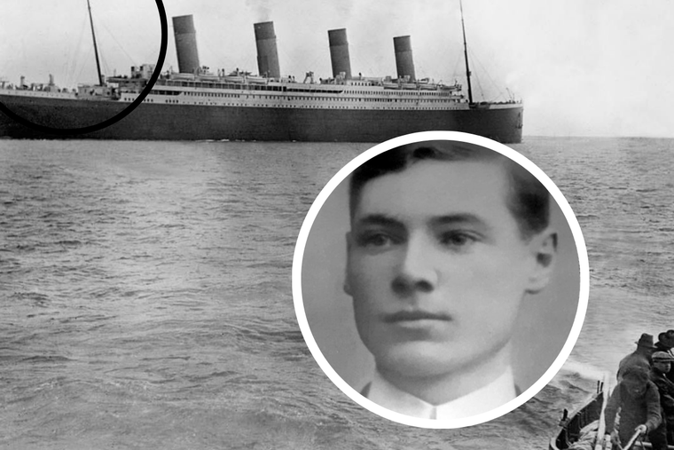 EDGAR ANDREW El joven fue uno de los dos argentinos que subió al Titanic Foto: Instagram / @museo_virtual_edgar_andrew