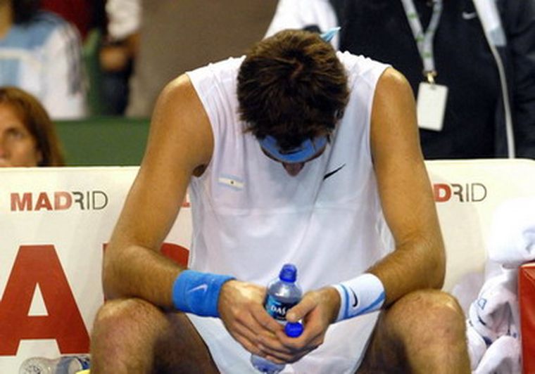 Delpo no pasa su mejor momento. Foto: Télam