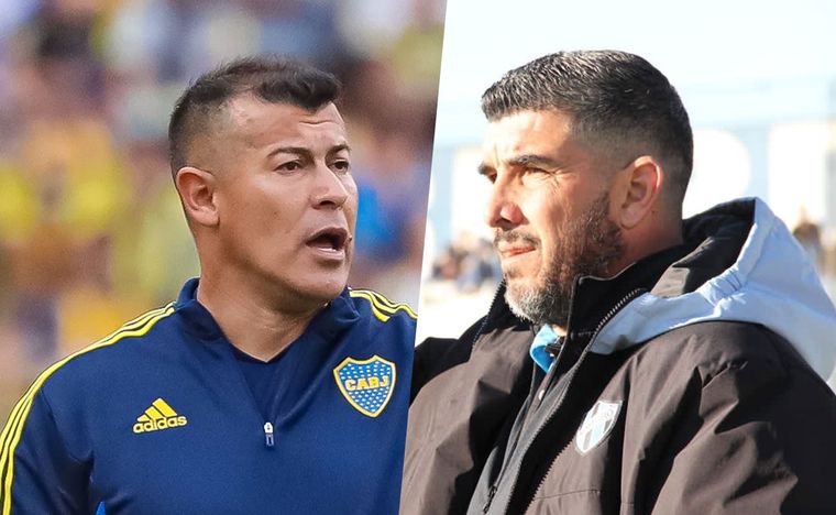 Almirón y Fernando Ruiz ya conocen al posible rival de sus equipos. Foto: MDZ