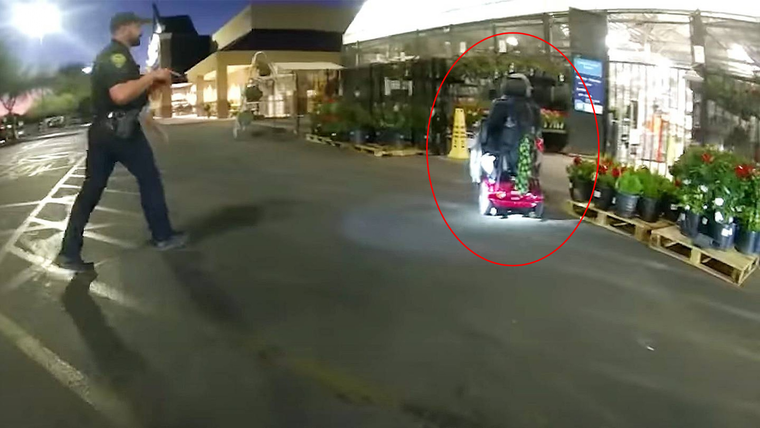 El instante en el que nueve disparos acaban con la vida de la víctima