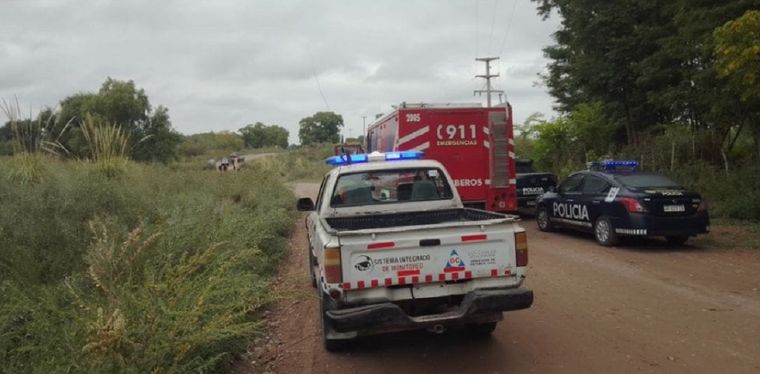 Las imágenes del accidente Foto: Policía de Mendoza