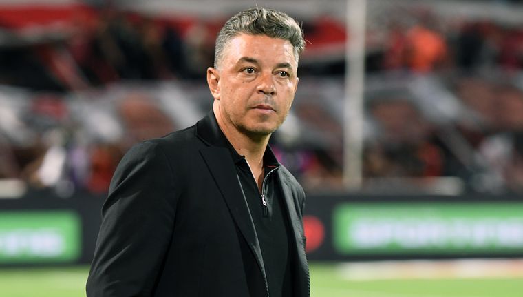 Gallardo sorprendió con la inclusión de un volante de 18 años. Foto: ALF PONCE MERCADO / MDZ