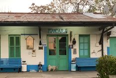 Pueblo fantasma La vieja estación de tren de Gándara. Foto: X: @gui10road.