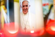 El papa Francisco pudo despedirse de la gente en la Plaza San Pedro en sus últimas horas Foto: EFE