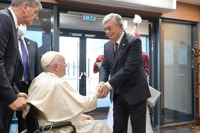 MDZol | El Papa llega a Kazajistán, comienza su 38º Viaje apostólicoFoto: Vatican Media