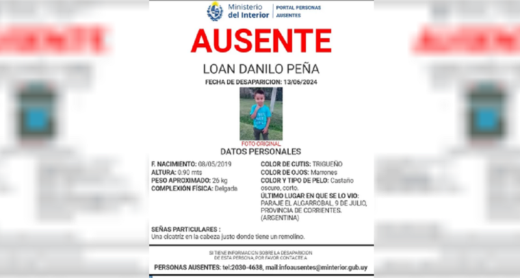 El comunicado del Gobierno de Uruguay Foto: NA