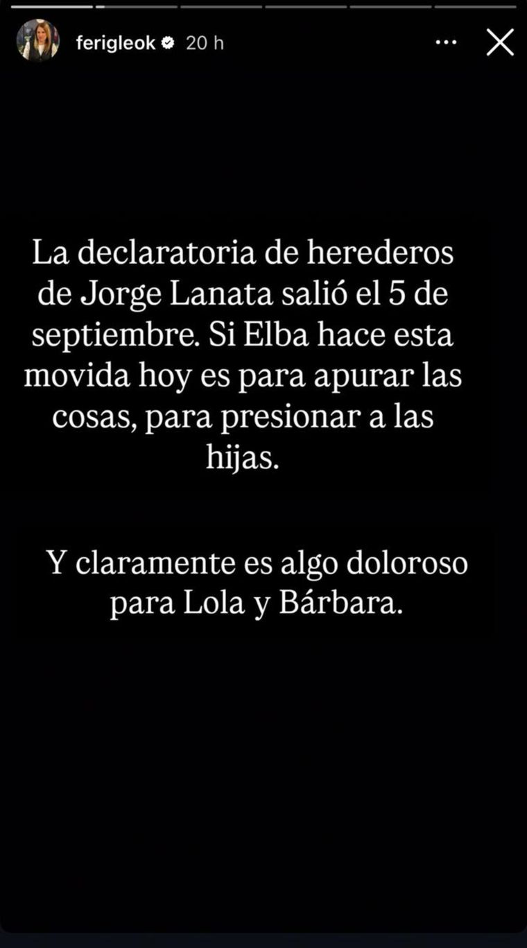 Todo esto ocurrió tras los Premios Martín Fierro. Todo esto ocurrió tras los Premios Martín Fierro.