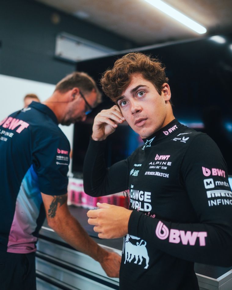 Franco Colapinto palpitó el Gran Premio de los Países Bajos y dejó en claro en qué condiciones le gustaría correr. Foto: @AlpineF1Team