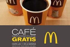Vuelve el “café gratis” a McDonald’s