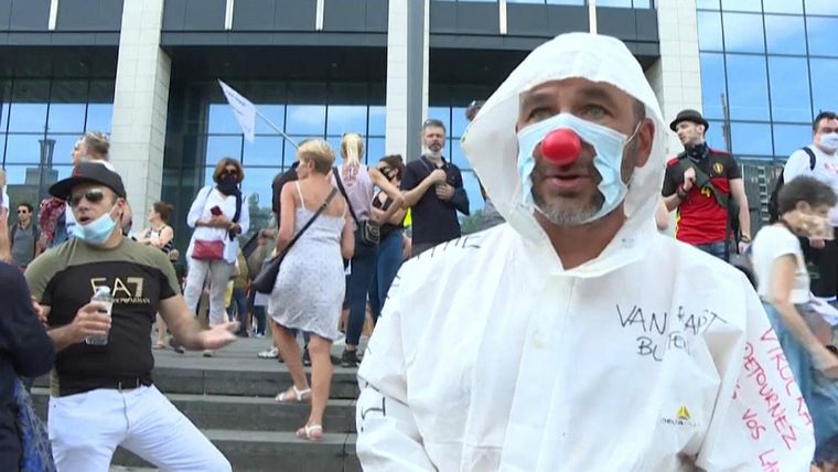 En el mundo los anticuarentena organizan protestas. Foto: Euronews