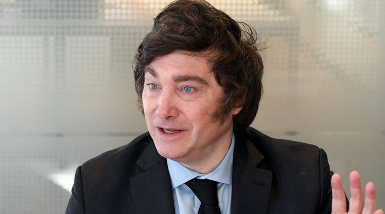 Milei, un fan de la red social X Foto: MDZ archivo