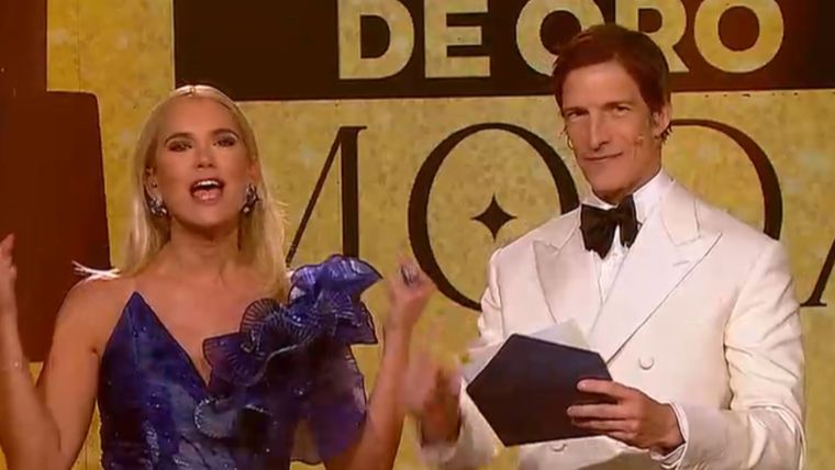 Valeria Mazza e Iván de Pineda llevaron a cabo la conducción del evento.&nbsp;
