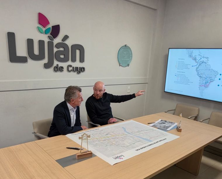 El expresidente Mauricio Macri visitó a Allasino&nbsp;