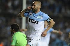 Lisandro López, ídolo de Racing. Lisandro López, ídolo de Racing.