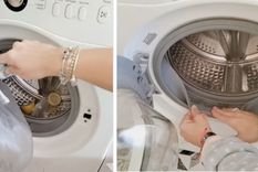 La humedad y los restos de detergente favorecen el mal olor en la lavadora. Foto: Archivo
