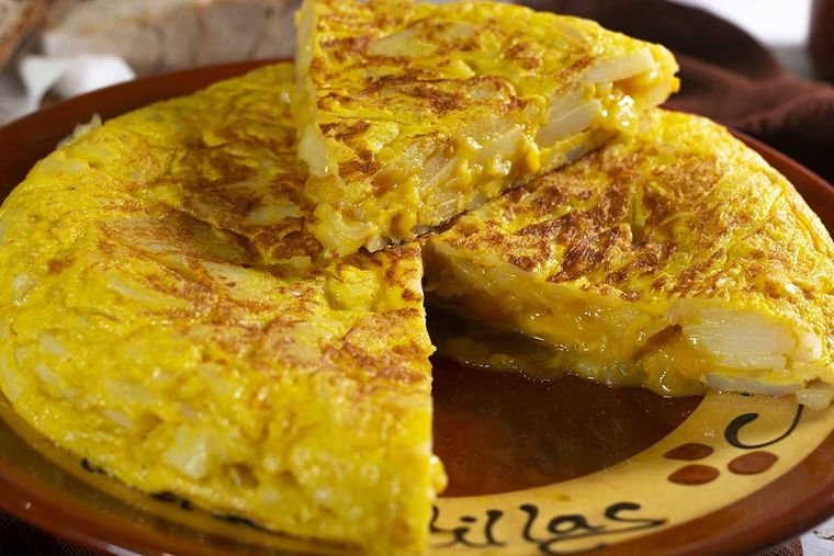 Tortilla de papas Foto: la cocina de frabisa
