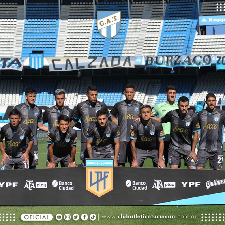 Atletico tucuman Atlético Tucumán informó dos casos de coronavirus en el plantel a horas de enfrentar a Independiente Foto: @ATOficial