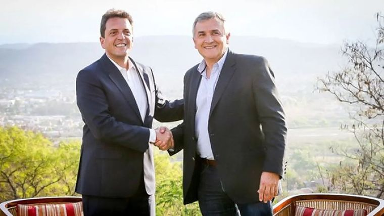 Gerardo Morales mantiene una muy buena relación con Sergio Massa.