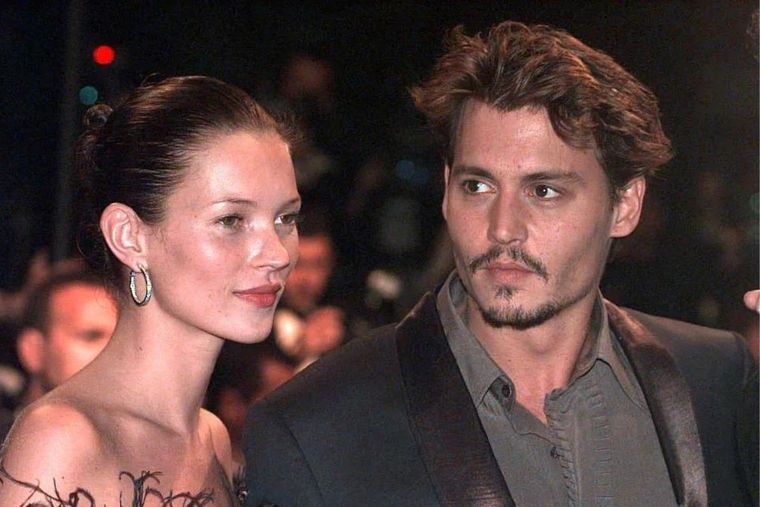 Johnny Depp, Kate Moss Johnny Depp, Kate Moss, Amber Heard Foto: GettyImages
