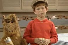 Benji Gregory se puso en la piel del pequeño Brian en la serie televisiva ALF.
