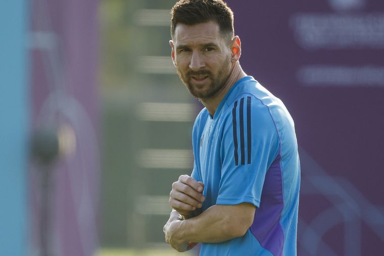 Lionel Messi Leo y una imagen de su tobillo que sorprendió a todos.