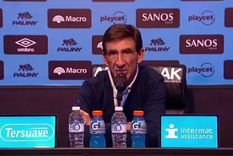 Gustavo Costas elogió y crítico a la vez a Duvan Vergara, autor del gol en la victoria de Racing. Foto: captura de TV. Gustavo Costas elogió y crítico a la vez a Duvan Vergara, autor del gol en la victoria de Racing. Foto: captura de TV.