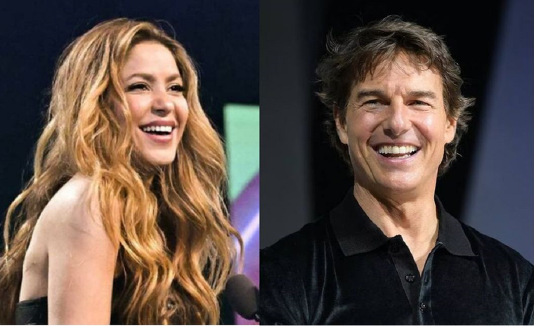 Tom Cruise tiene un tremendo gesto romántico con Shakira Shakira y Tom Cruise tuvieron un acercamiento en los últimos días. Foto: MDZ ONLINE