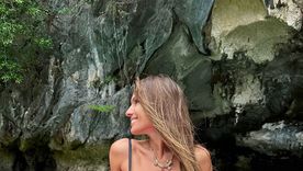 Pampita y la playa. Foto: Fuente: Instagram