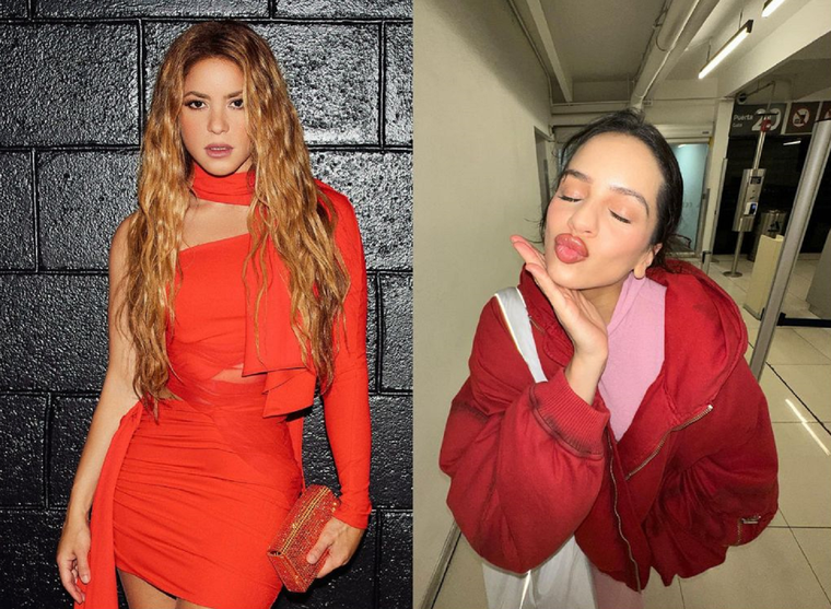 El aviso que Shakira le había dado a Rosalía Shakira y Rosalía son dos de las artistas más populares del momento. Foto: Instagram, edición MDZ Online