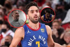 Campazzo no estuvo muy contento con el reconocimiento y sus seguidores, mucho menos.