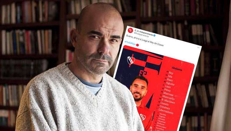 Eduardo Sacheri en contra de las gastadas de Independiente a Boca.