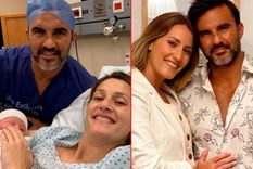 Mica Viciconte y Fabián Cubero Los famosos se convirtieron en padres y compartieron tiernas postales en familia