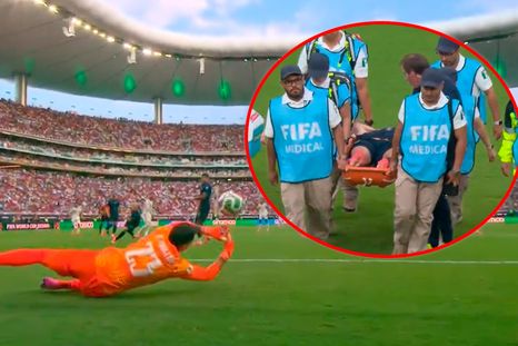 Uruguay recibió dos golpazos en cuestión de segundos. Uruguay recibió dos golpazos en cuestión de segundos.