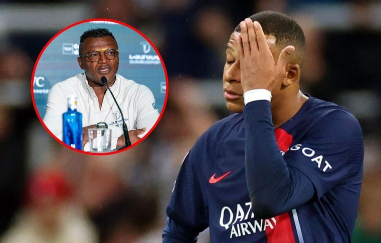 El delantero francés se lamenta tras la eliminación en la Champions League. Foto: Prensa UEFA