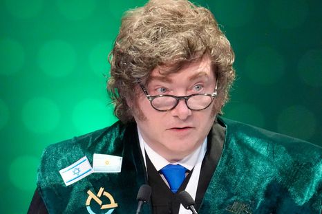 La imagen de Javier Milei sigue preocupando al Gobierno. La imagen de Javier Milei sigue preocupando al Gobierno.