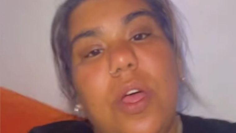 Camila Deniz pidió a sus fans que denuncien la cuenta. / @camioficial94