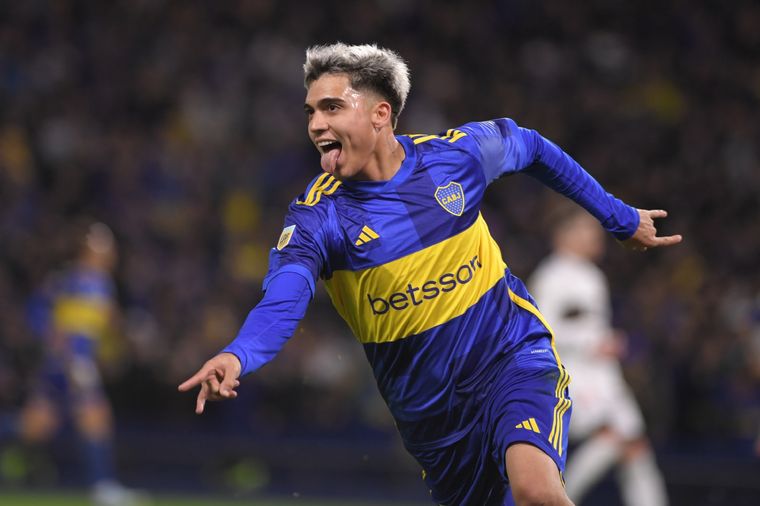 Exequiel Zeballos está en la órbita de un equipo europeo y podría irse de Boca. Foto: Télam