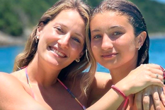 Mica Viciconte junto a Indiana Cubero.