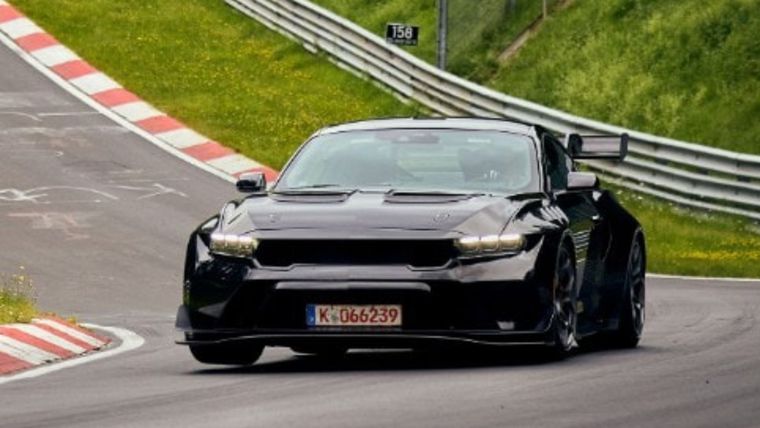 Ford Mustang GTD: el deportivo que hace historia en el circuito más difícil Foto: Ford