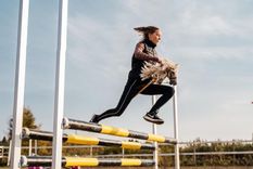 La equitación vegana se está convirtiendo en un fenómeno viral en redes sociales Foto: Captura de TV La equitación vegana se está convirtiendo en un fenómeno viral en redes sociales Foto: Captura de TV