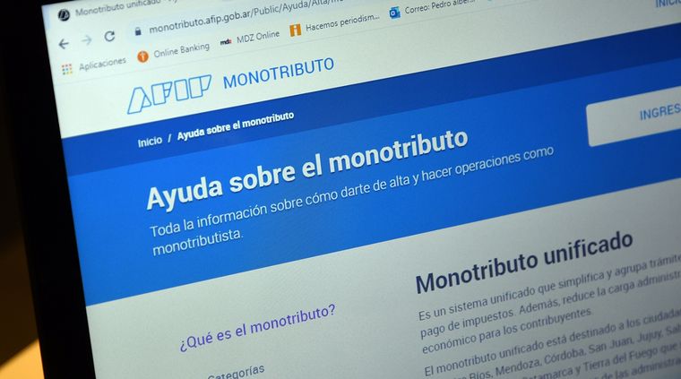 Qué pasa si no facturo con el monotributo. Foto: MDZ
