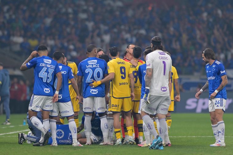 Conmebol compartió los audios sobre las jugadas polémicas. Foto: EFE