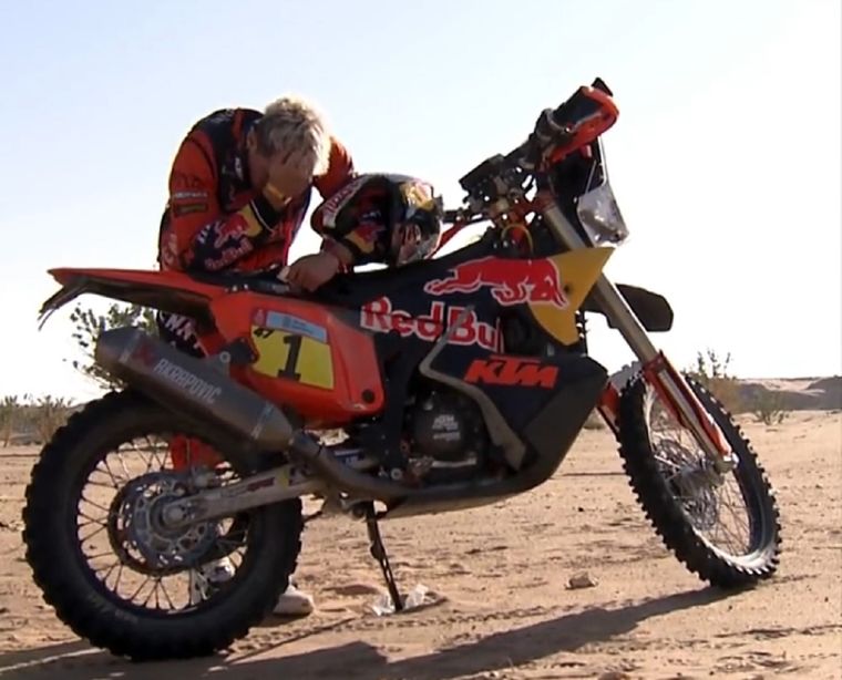 La desazón de Kevin Benavides. Foto: Captura