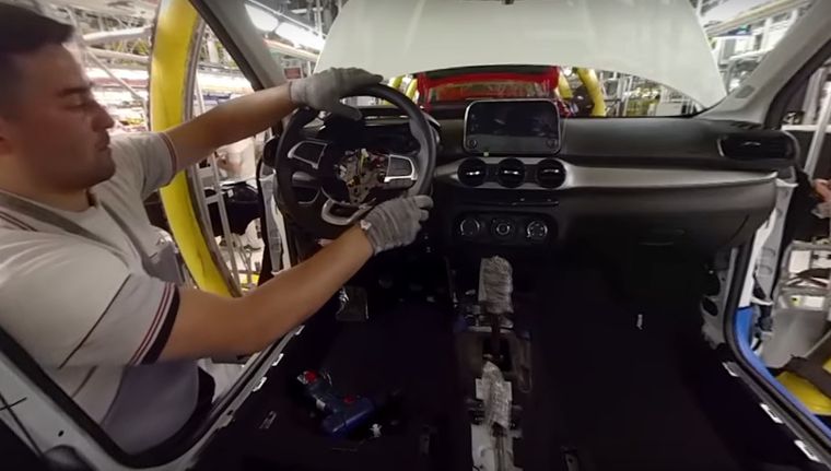 El Fiat Cronos se produce en Córdoba.