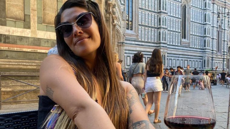 Ivana Nadal Por Europa. Foto: Fuente: Imagen - Instagram @ivinadal