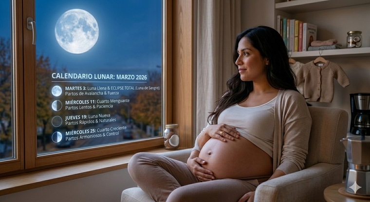 Qué dice el calendario lunar de marzo. Fuente :IA Gemini.