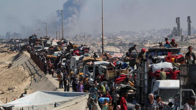 El ejército israelí ha ordenado a cientos de miles de palestinos que evacuen la ciudad de Gaza antes de una ofensiva terrestre para conquistarla.