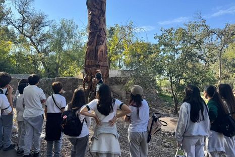 Una escuela de Mendoza visitó el Ecoparque Una escuela de Mendoza visitó el Ecoparque