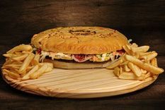 Se trata de una hanburguesa que hay que probar sí o sí. Foto: Gentileza